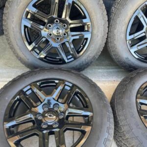 BRAND NEW SET OF 4 20INCH’’ CHEVROLET SILVERADO 1500 TRAIL BOSS FACTORY WHEELS RIMS TIRES