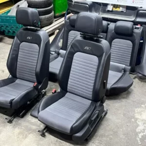 (2017) VW PASSAT B8 3G R LINE ESTATE FRONT + REAR HALF LEATHER SEATS DOORCARDS
